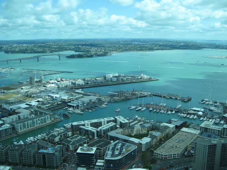 10 Sky Tower View - Auckland Harbour.JPG